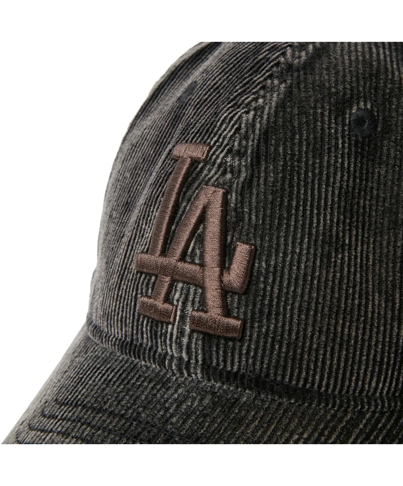 9TWENTY Faded Corduroy ロサンゼルス・ドジャース ブラック Black×Chrome/ブラック×クローム ML(MEN)