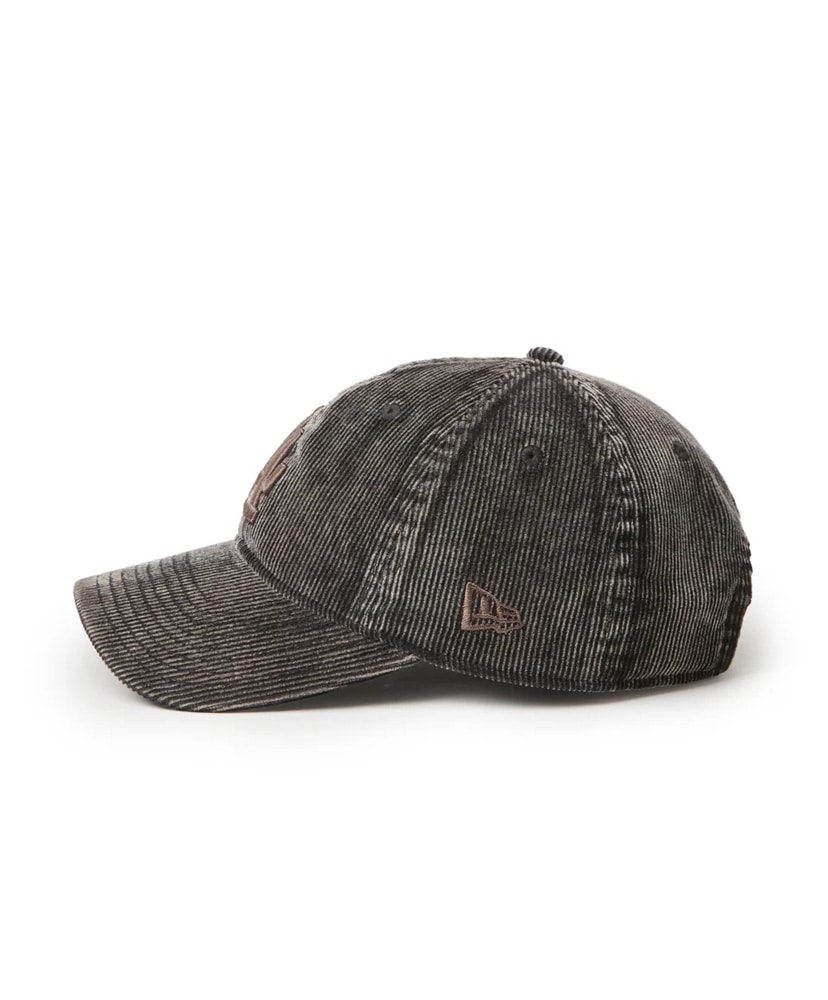 9TWENTY Faded Corduroy ロサンゼルス・ドジャース ブラック Black×Chrome/ブラック×クローム ML(MEN)
