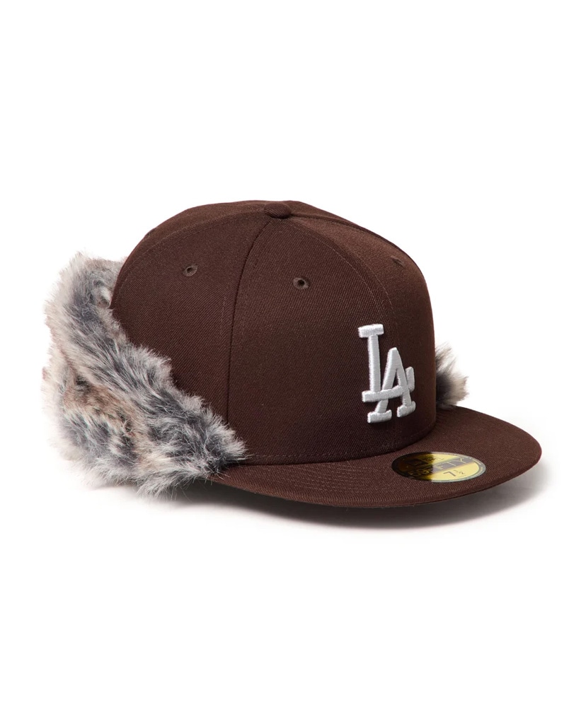 59FIFTY Flip Down フリップダウン ロサンゼルス・ドジャース バーントウッド Burnt Wood/バーントウッド 712(MEN)
