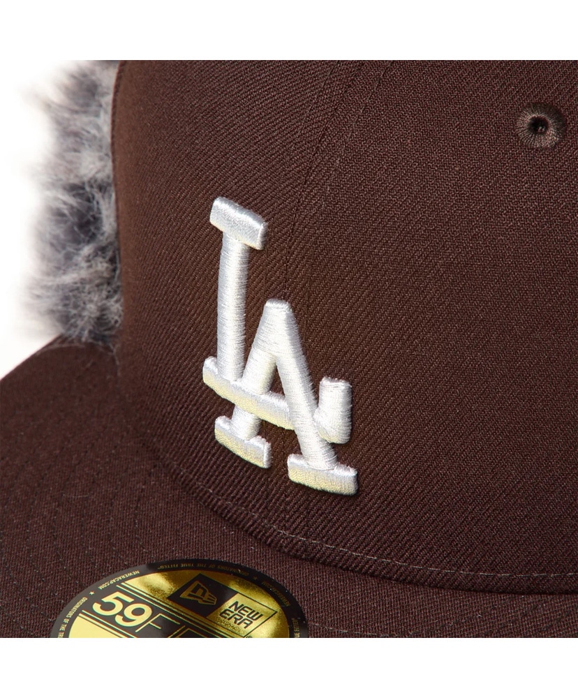 59FIFTY Flip Down フリップダウン ロサンゼルス・ドジャース バーントウッド Burnt Wood/バーントウッド 712(MEN)