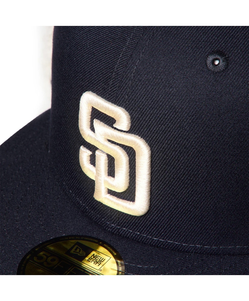 59FIFTY Dog Ear ドッグイヤー サンディエゴ・パドレス ネイビー Navy/ネイビー 712(MEN)