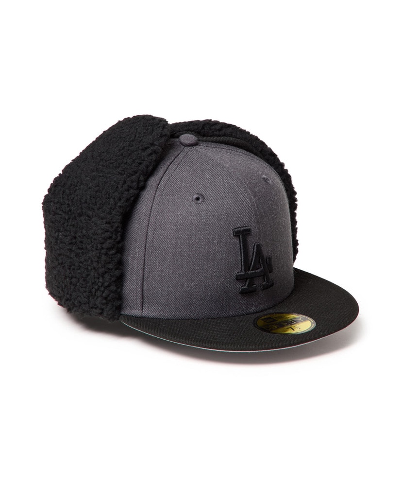 59FIFTY Dog Ear ドッグイヤー ロサンゼルス・ドジャース - ヘザーグラファイト ブラック Gray/グレー 712(MEN)