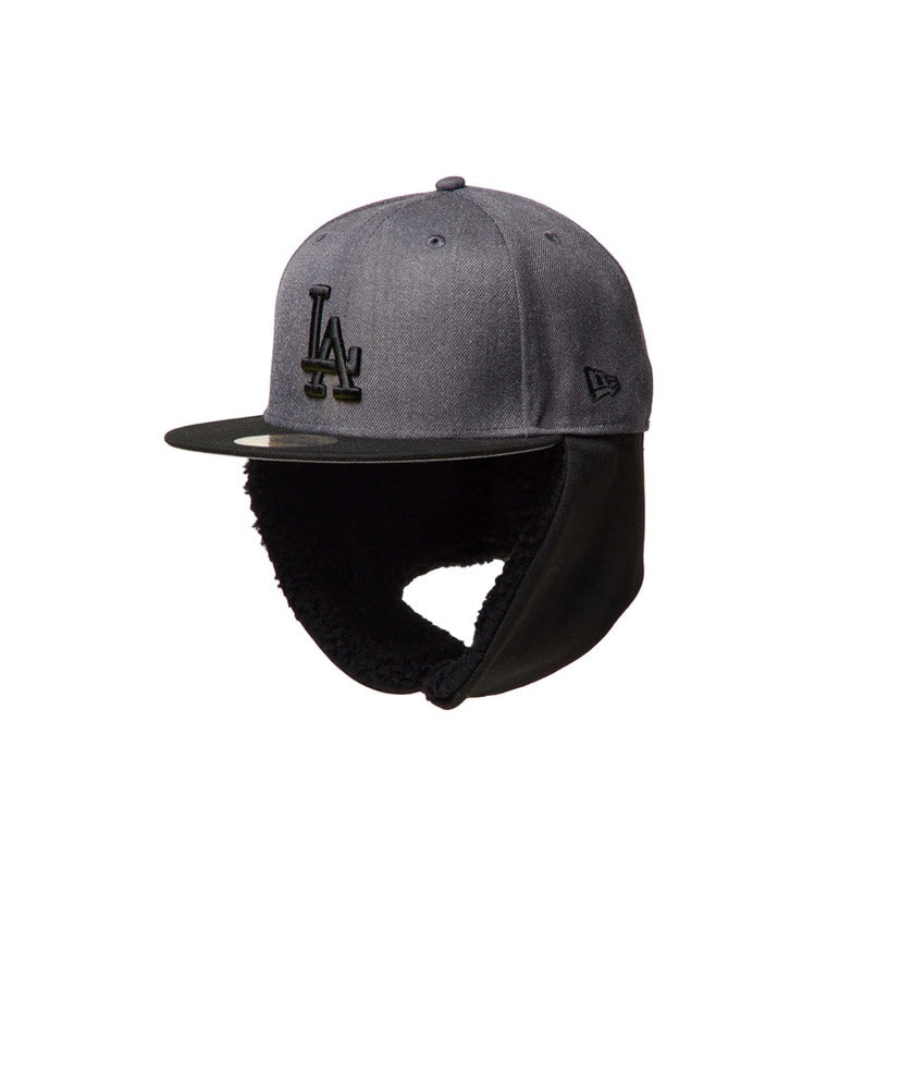 59FIFTY Dog Ear ドッグイヤー ロサンゼルス・ドジャース - ヘザーグラファイト ブラック Gray/グレー 712(MEN)