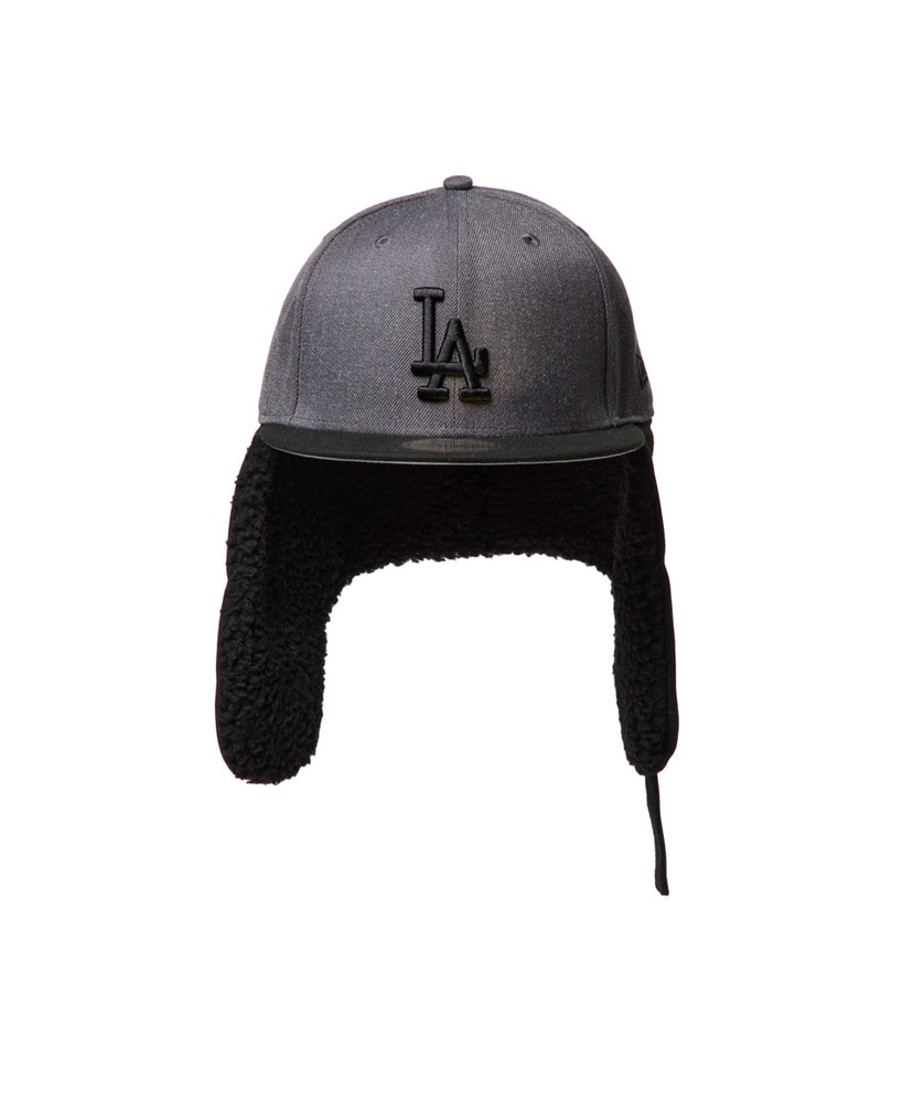 59FIFTY Dog Ear ドッグイヤー ロサンゼルス・ドジャース - ヘザーグラファイト ブラック Gray/グレー 712(MEN)