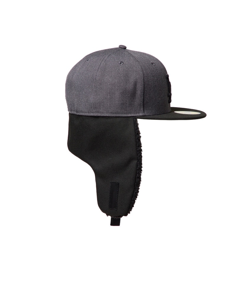 59FIFTY Dog Ear ドッグイヤー ロサンゼルス・ドジャース - ヘザーグラファイト ブラック Gray/グレー 712(MEN)
