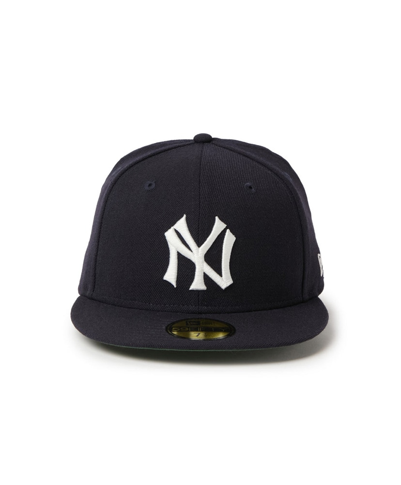 59FIFTY Cooperstown ウール ニューヨーク・ヤンキース - ネイビー Navy/ネイビー 712(MEN)