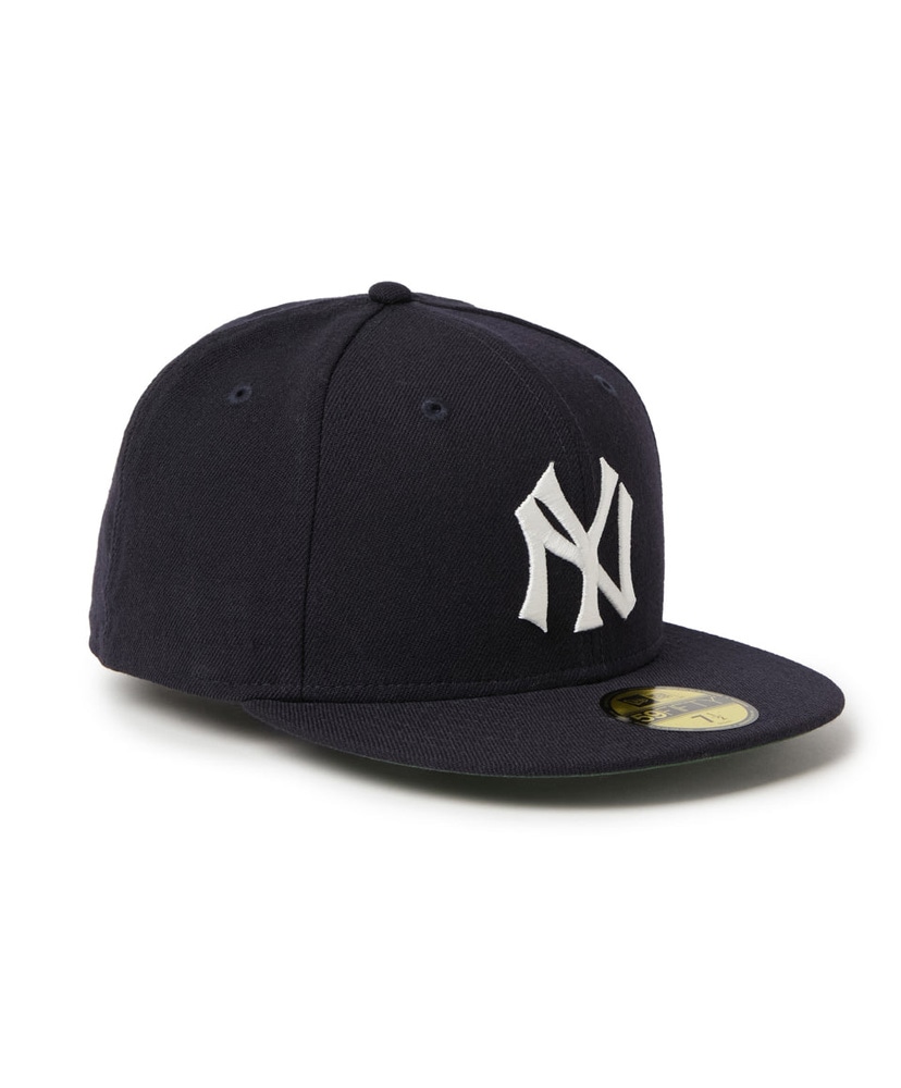 59FIFTY Cooperstown ウール ニューヨーク・ヤンキース - ネイビー Navy/ネイビー 712(MEN)
