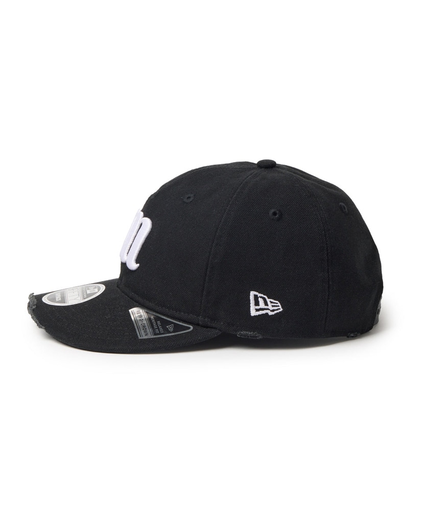 RC 9FIFTY Curved Visor Powered by GORO（MIN-NANO） MIN-NANO - Damage ブラック Black/ブラック OS