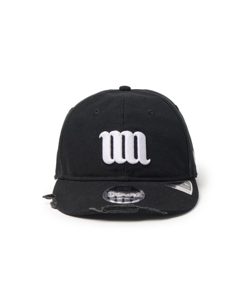 RC 9FIFTY Curved Visor Powered by GORO（MIN-NANO） MIN-NANO - Damage ブラック Black/ブラック OS