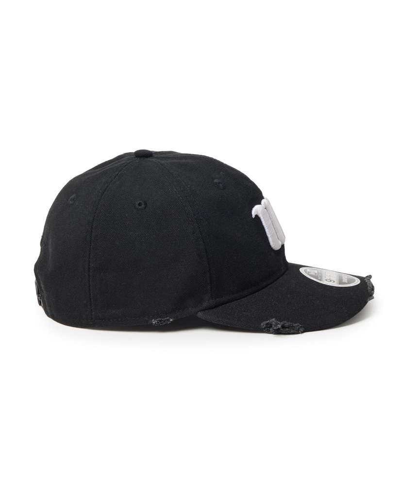 RC 9FIFTY Curved Visor Powered by GORO（MIN-NANO） MIN-NANO - Damage ブラック Black/ブラック OS
