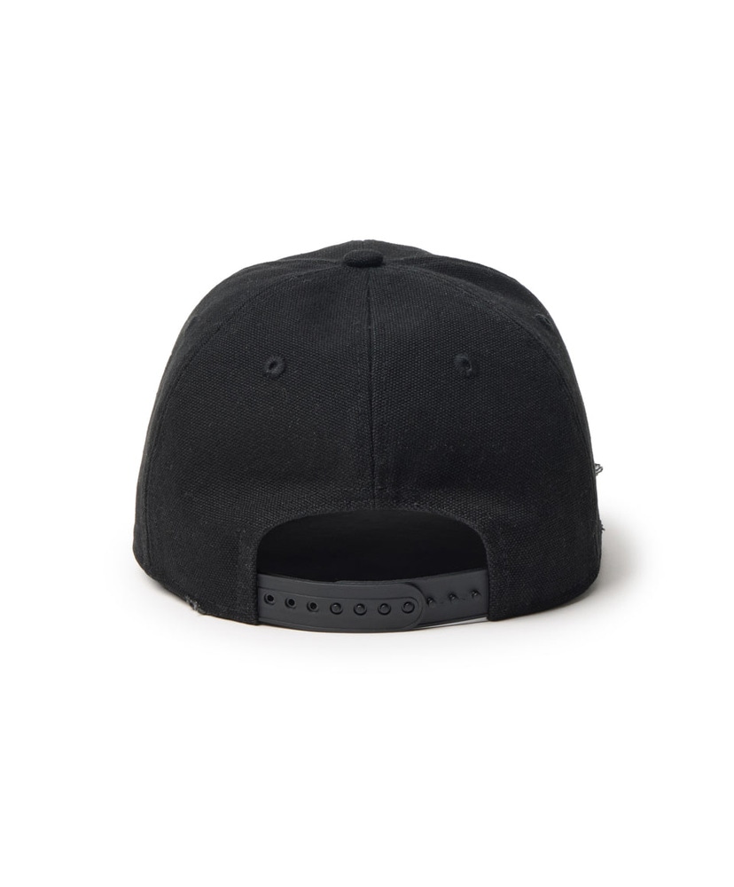 RC 9FIFTY Curved Visor Powered by GORO（MIN-NANO） MIN-NANO - Damage ブラック Black/ブラック OS