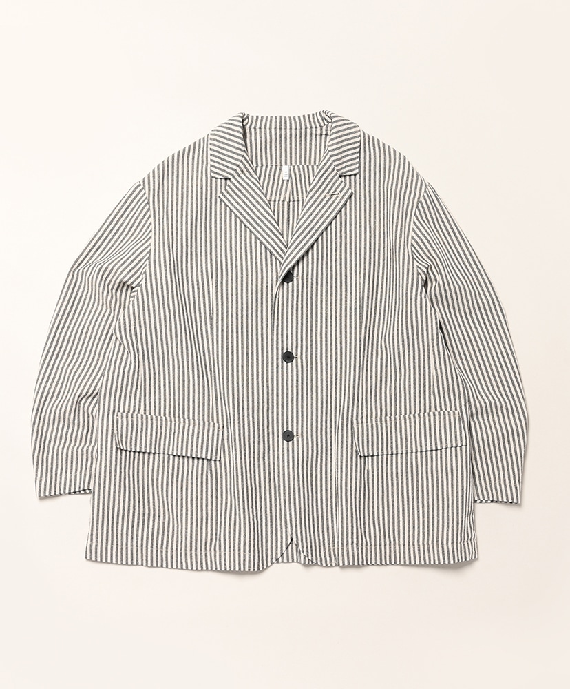 Natural×Grey Stripe/ナチュラル×グレーストライプ