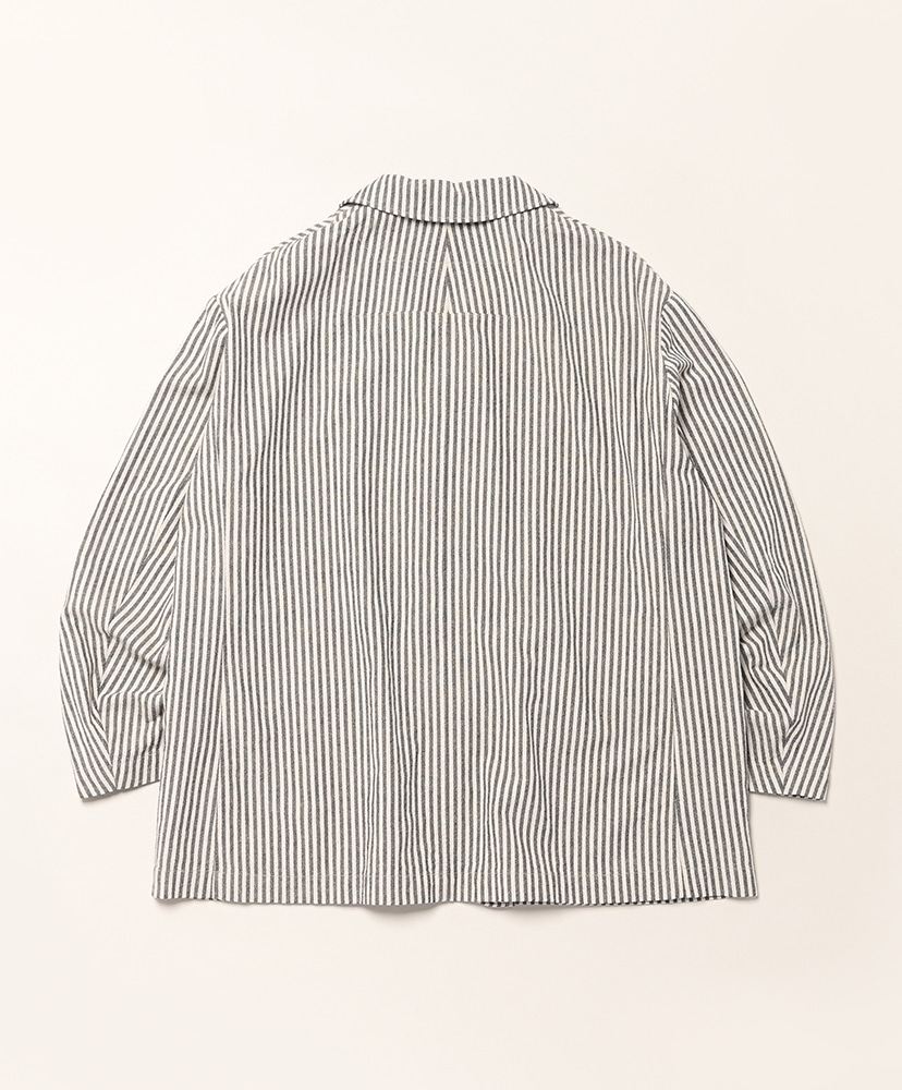 HR_FR0401JK | FDJKJK Natural×Grey Stripe/ナチュラル×グレーストライプ XS