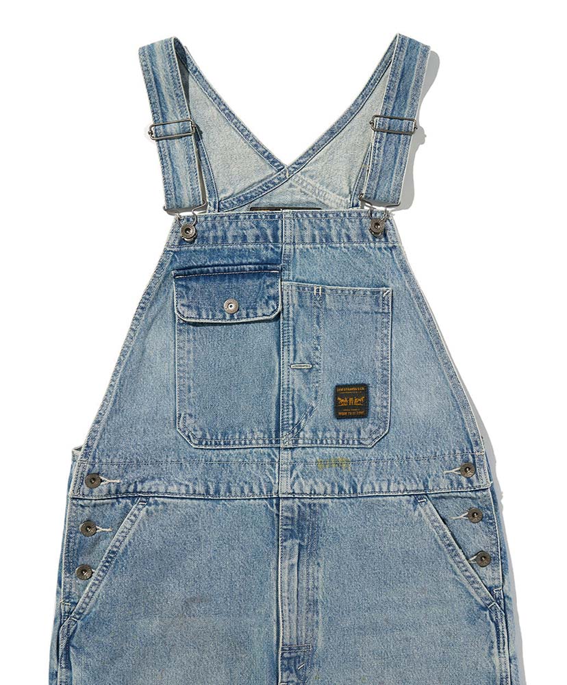WORKWEAR LOOSE OVERALLS Medium Indigo/ミディアムインディゴ L(MEN)