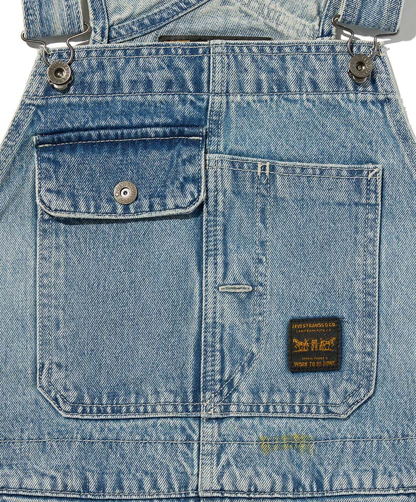 WORKWEAR LOOSE OVERALLS Medium Indigo/ミディアムインディゴ L(MEN)