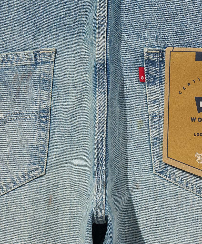 WORKWEAR LOOSE OVERALLS Medium Indigo/ミディアムインディゴ L(MEN)