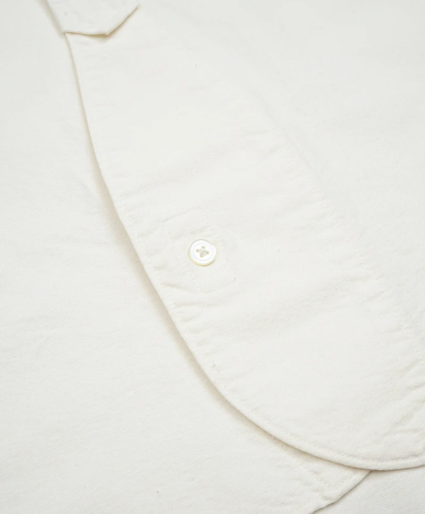British Officers Shirt Type2 OX Ivory/アイボリー 46(MEN)