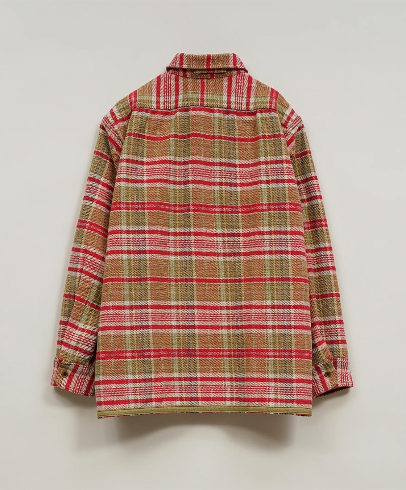 Field Shirt Heavy Nel Reversible Red/レッド 48(MEN)