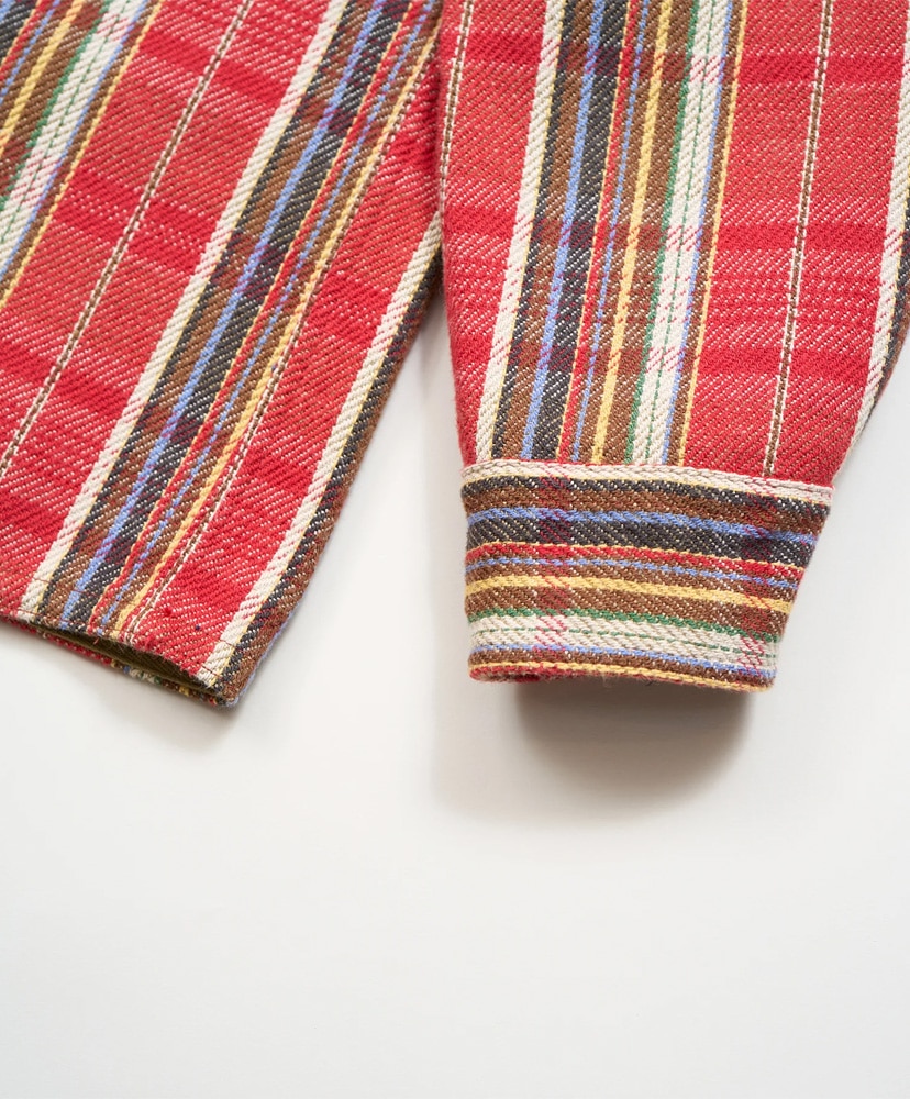Field Shirt Heavy Nel Reversible Red/レッド 48(MEN)