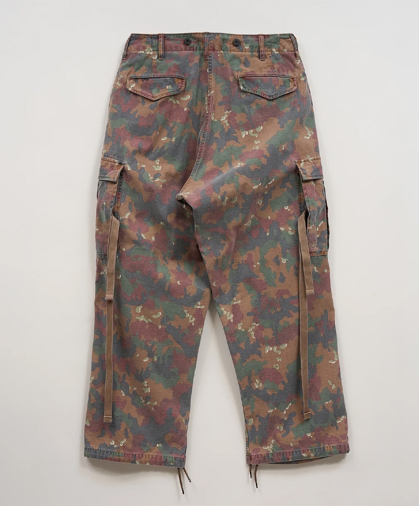 Army Cargo Pant Fade Camo Red/レッド 30(MEN)