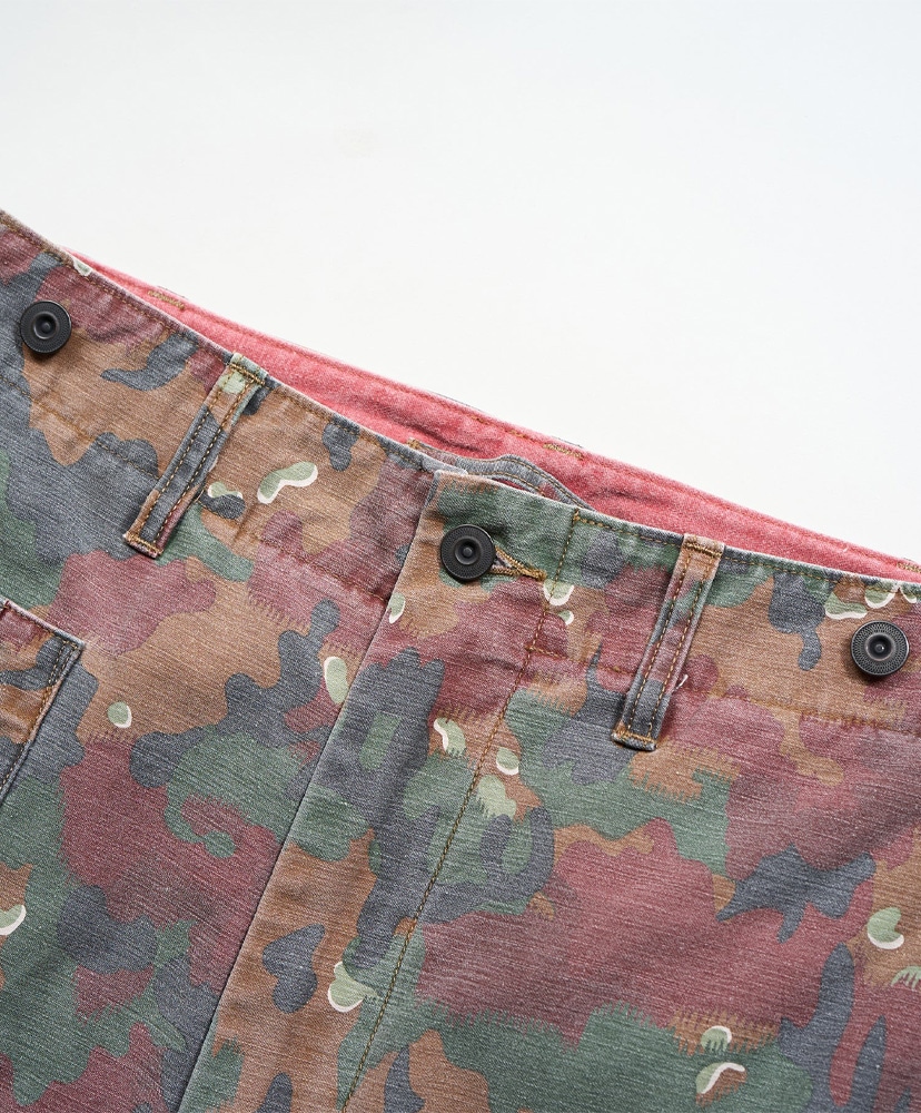 Army Cargo Pant Fade Camo Red/レッド 30(MEN)