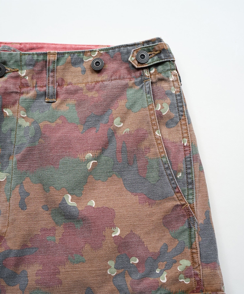 Army Cargo Pant Fade Camo Red/レッド 30(MEN)