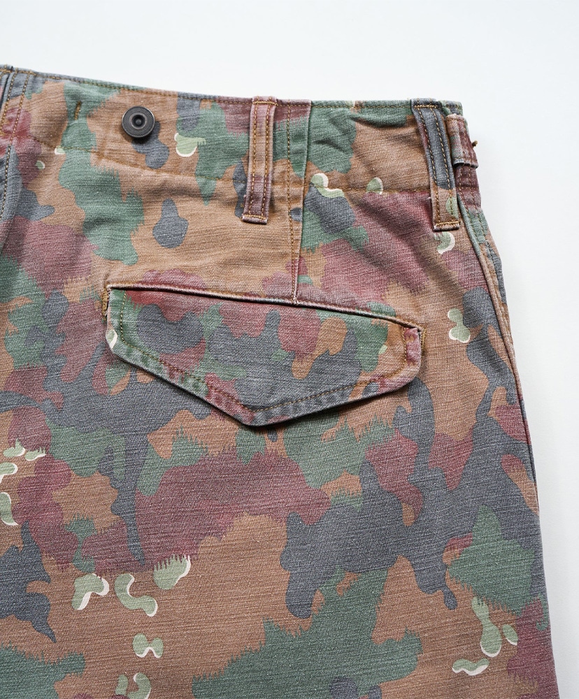 Army Cargo Pant Fade Camo Red/レッド 30(MEN)