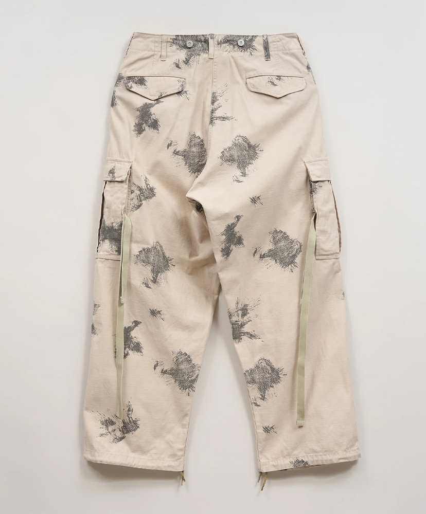 Army Cargo Pant Fade Camo Ivory/アイボリー 30(MEN)