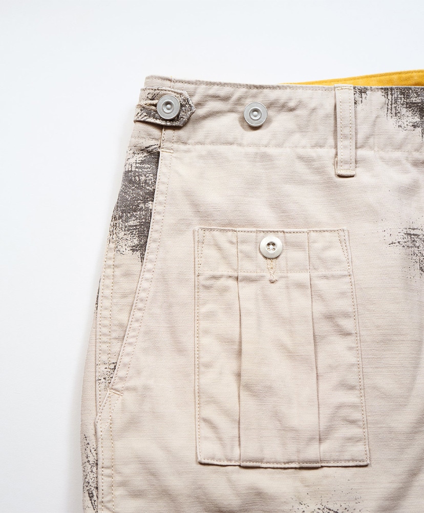 Army Cargo Pant Fade Camo Ivory/アイボリー 30(MEN)
