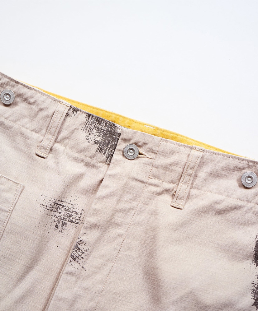 Army Cargo Pant Fade Camo Ivory/アイボリー 30(MEN)