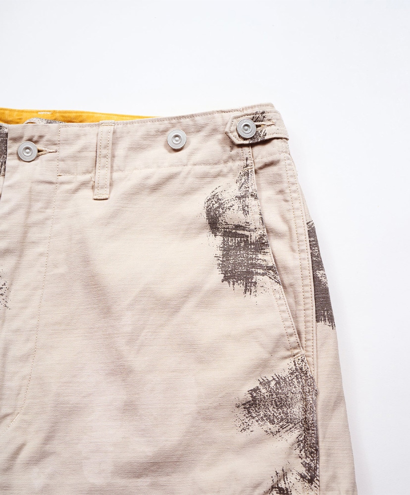 Army Cargo Pant Fade Camo Ivory/アイボリー 30(MEN)