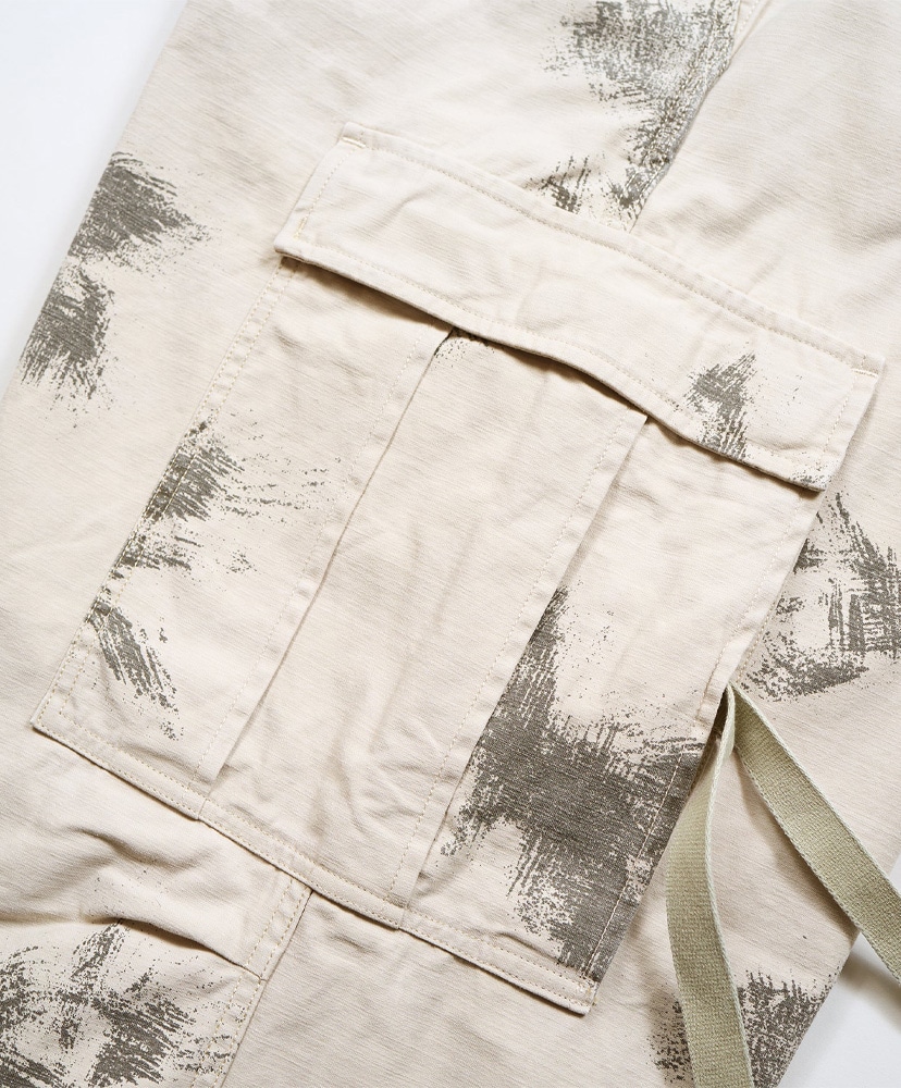 Army Cargo Pant Fade Camo Ivory/アイボリー 30(MEN)