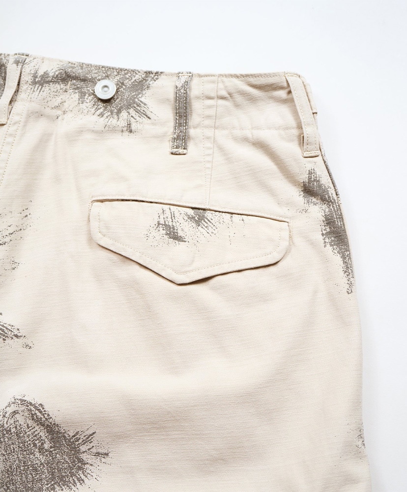 Army Cargo Pant Fade Camo Ivory/アイボリー 30(MEN)