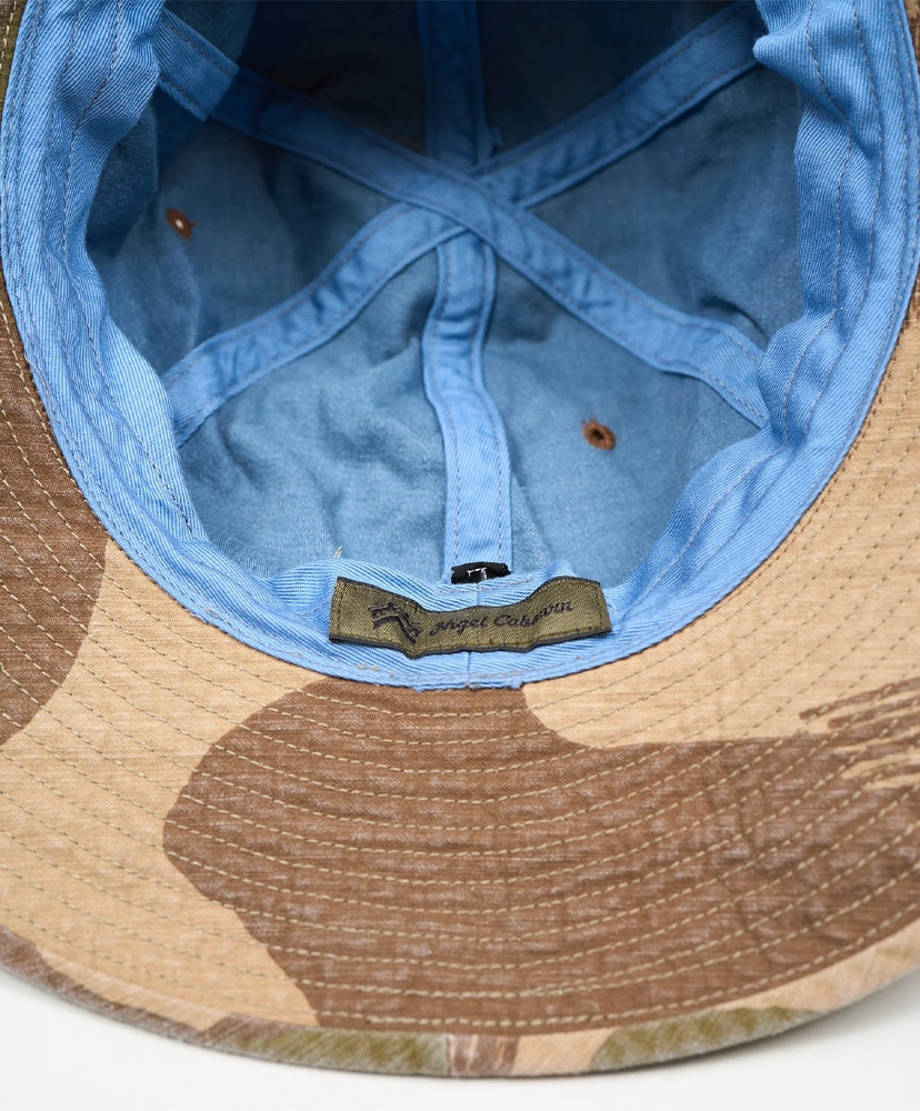 40s Military Hat Fade Camo Khaki/カーキ L(MEN)