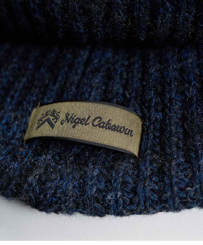 Mountain Pom Beanie Black/ブラック F(MEN)