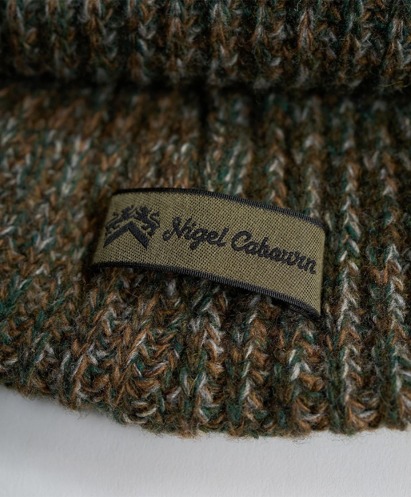 Mountain Pom Beanie Green/グリーン F(MEN)