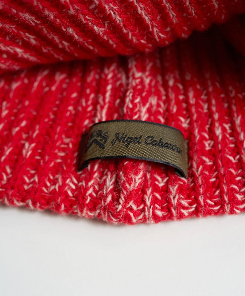 Mountain Pom Beanie Red/レッド F(MEN)