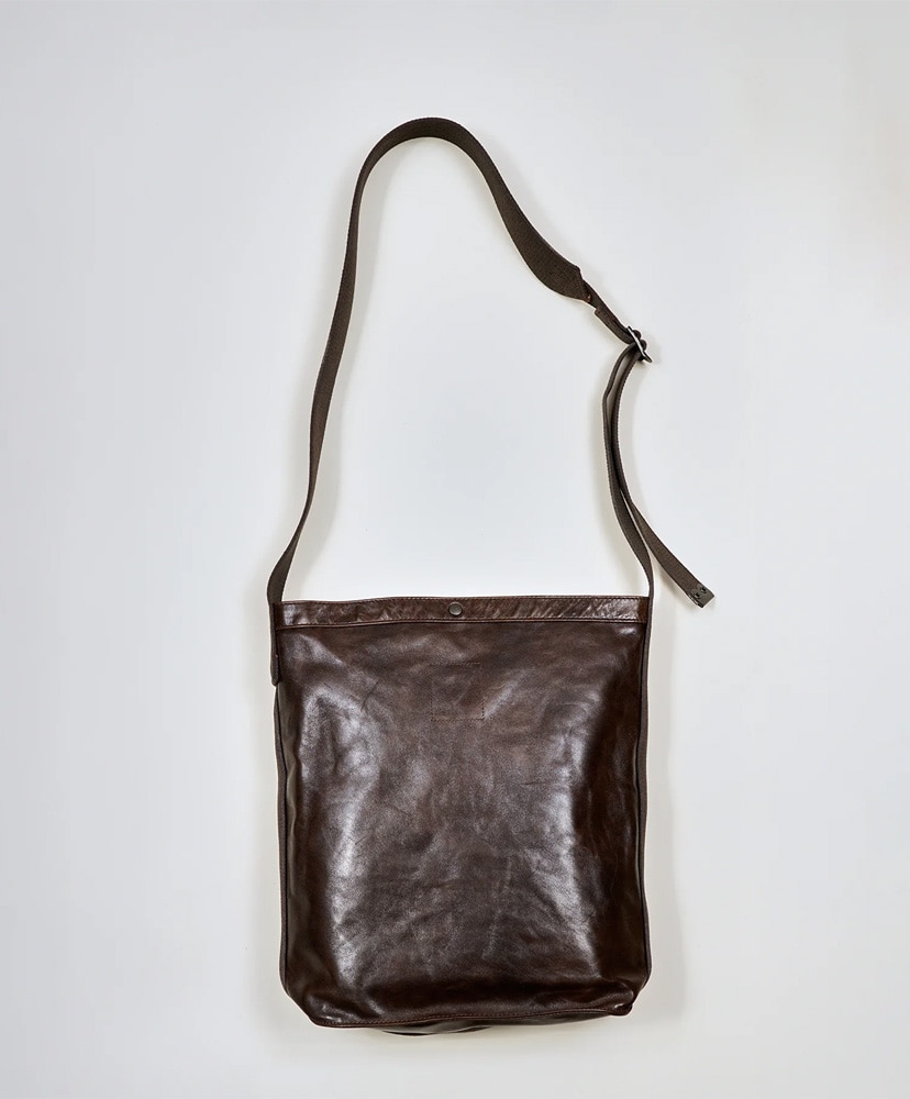 Mail Bag Horsehide Dark Brown/ダークブラウン F()