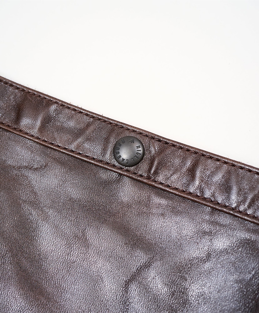 Mail Bag Horsehide Dark Brown/ダークブラウン F()