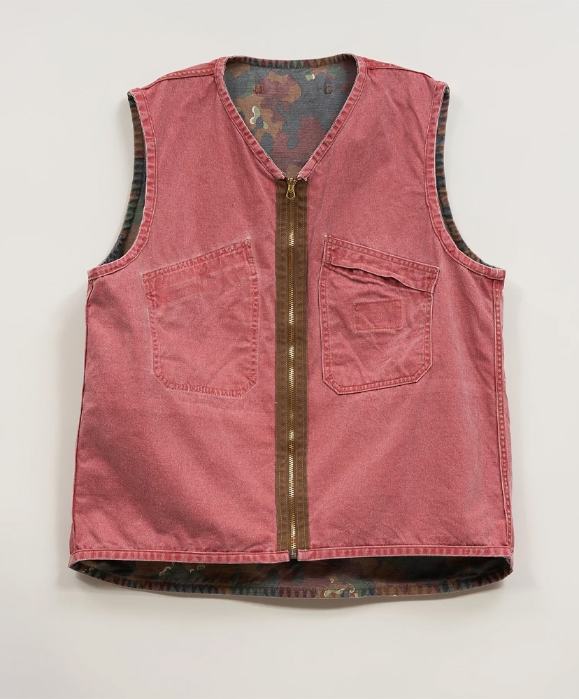 Reversible Vest Fade Camo Red/レッド 46(MEN)