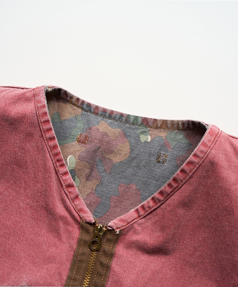 Reversible Vest Fade Camo Red/レッド 46(MEN)