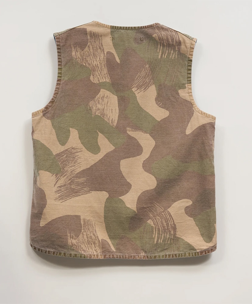 Reversible Vest Fade Camo Green/グリーン 48(MEN)