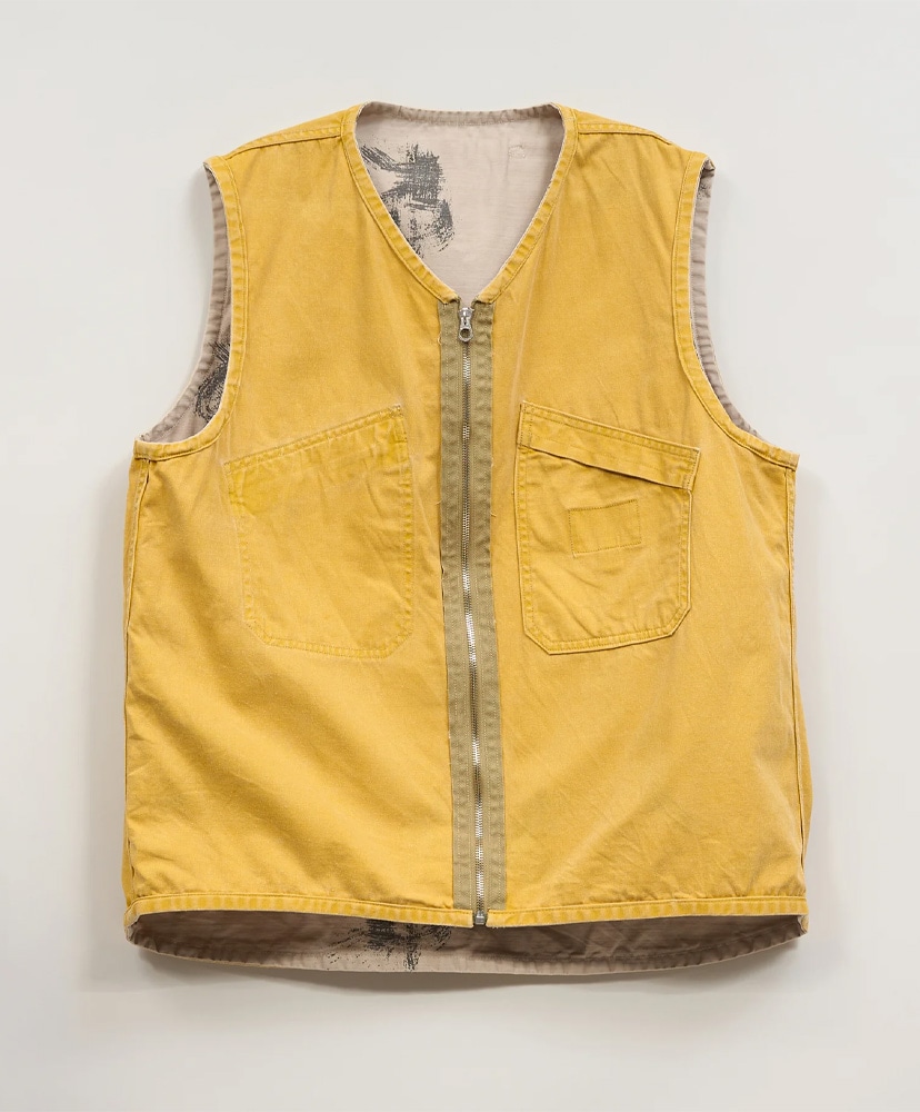 Reversible Vest Fade Camo Ivory/アイボリー 46(MEN)