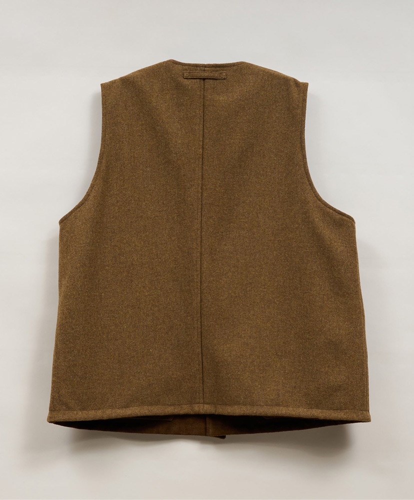Jerkin Vest Suede Reversible Brown/ブラウン 50(MEN)