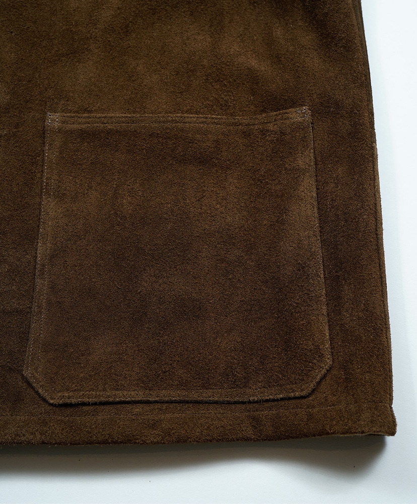 Jerkin Vest Suede Reversible Brown/ブラウン 50(MEN)