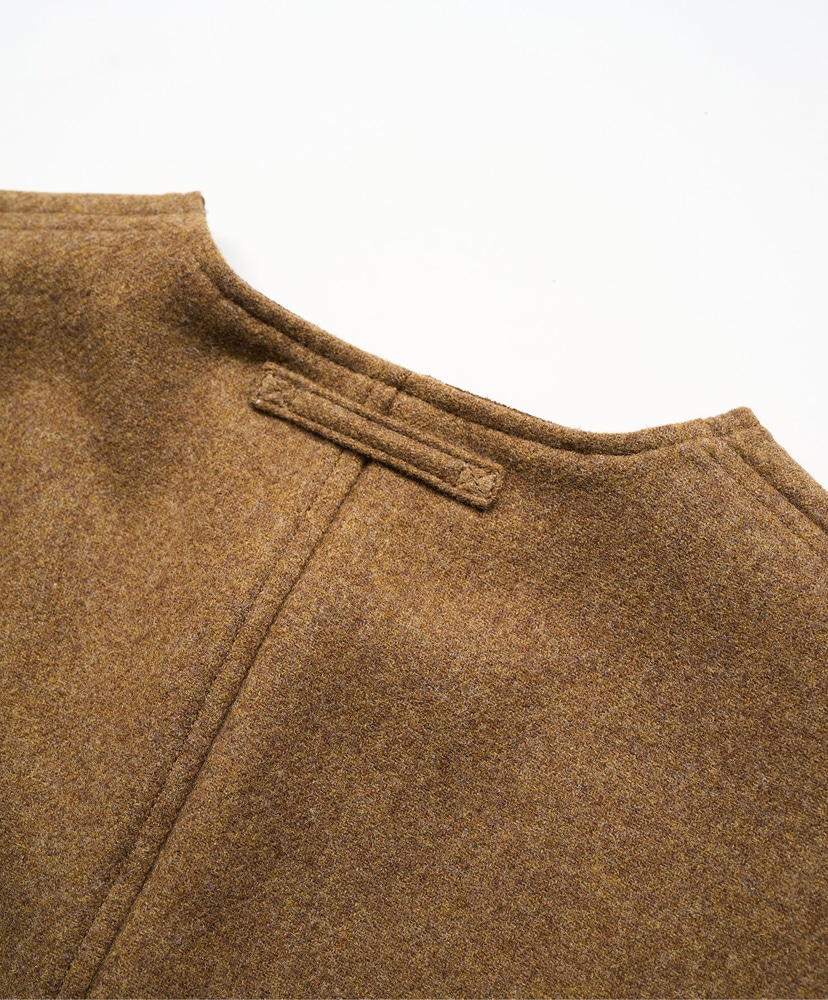 Jerkin Vest Suede Reversible Brown/ブラウン 50(MEN)