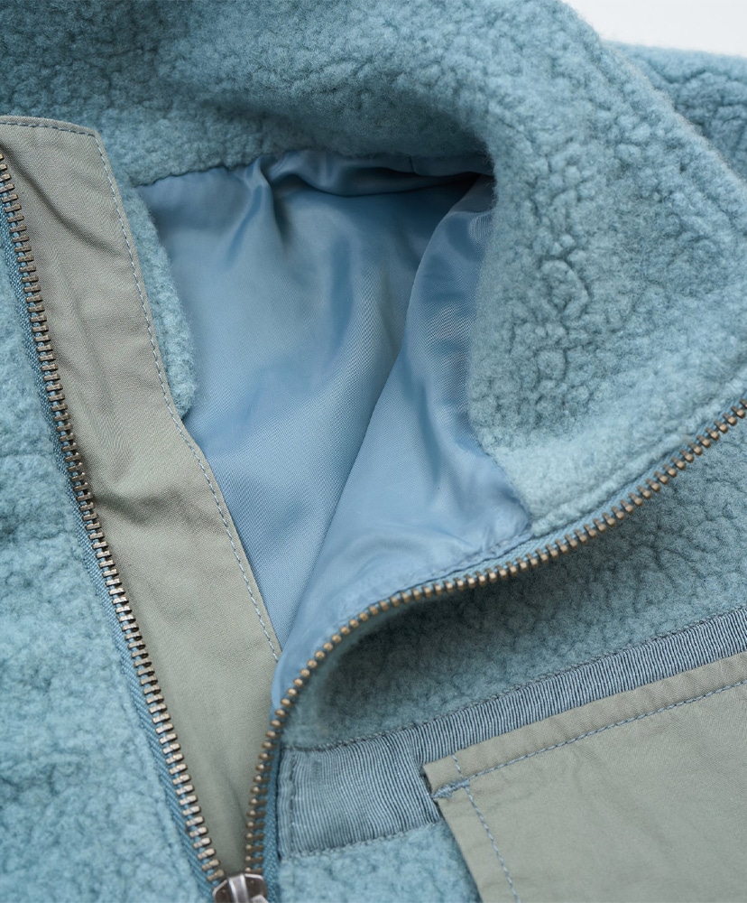 JK01 1975 South West Fleece Light Blue/ライトブルー 46(MEN)
