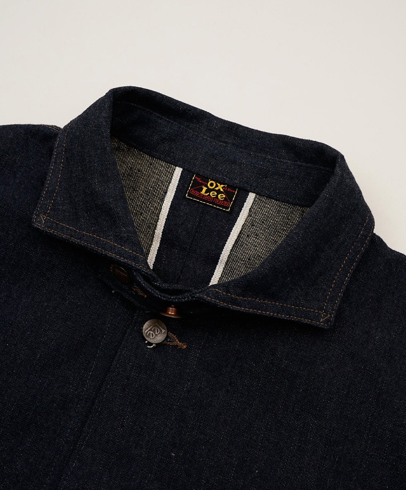 Lee×Nigel Cabourn 'OX'ed Silver' - Railway Man Loco Jacket Indigo/インディゴ 46(MEN)