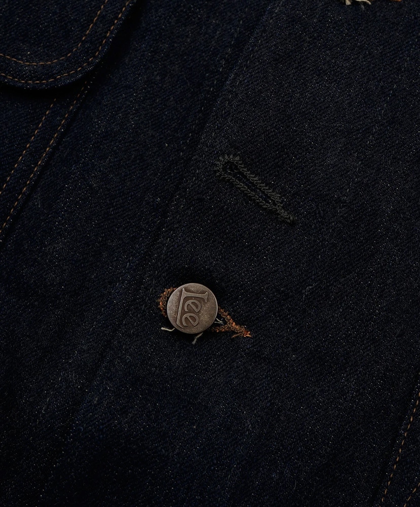 Lee×Nigel Cabourn 'OX'ed Silver' - Railway Man Loco Jacket Indigo/インディゴ 46(MEN)