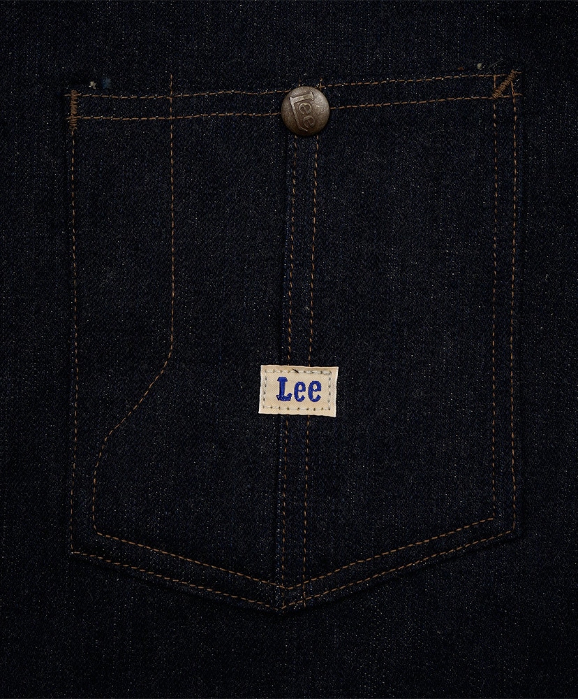 Lee×Nigel Cabourn 'OX'ed Silver' - Railway Man Loco Jacket Indigo/インディゴ 46(MEN)
